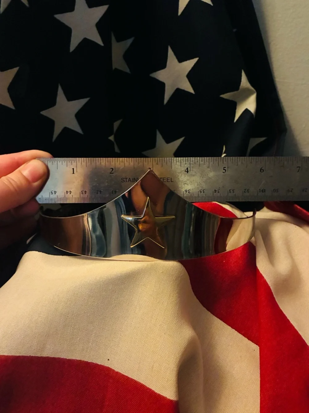 DC Comics Wonder Woman’s Deluxe Tiara Steel Costume Accessory - Picture 13 of 13